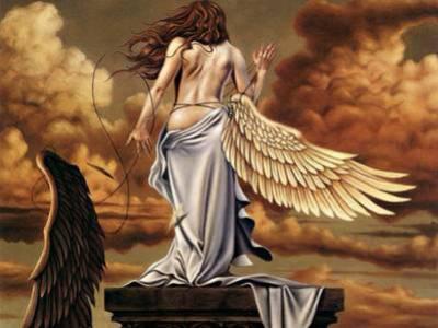 Femme on Ange Qui Redevient Femme